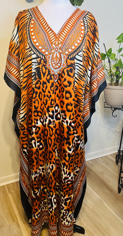 Animal print Kaftan