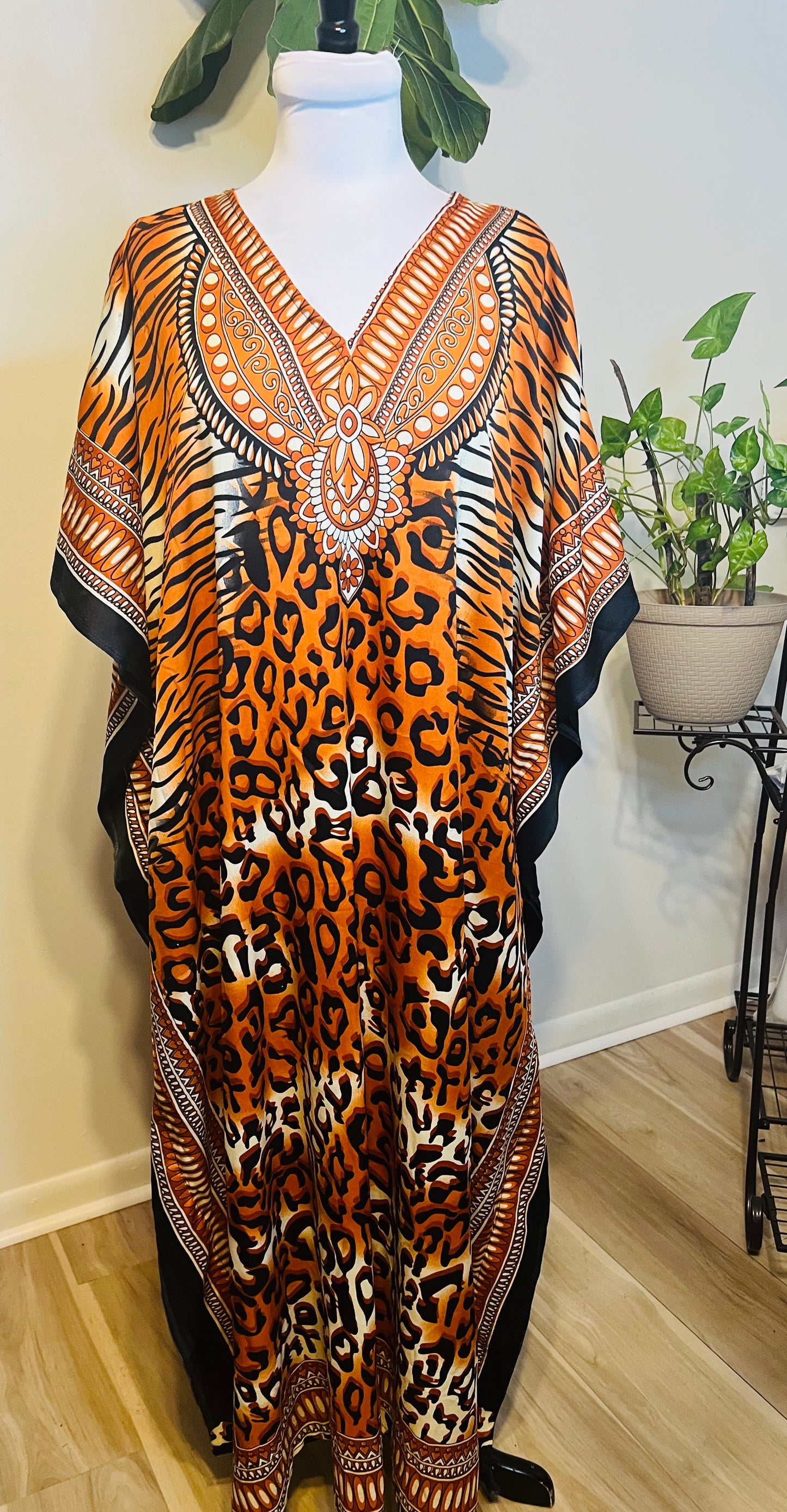 Animal print Kaftan