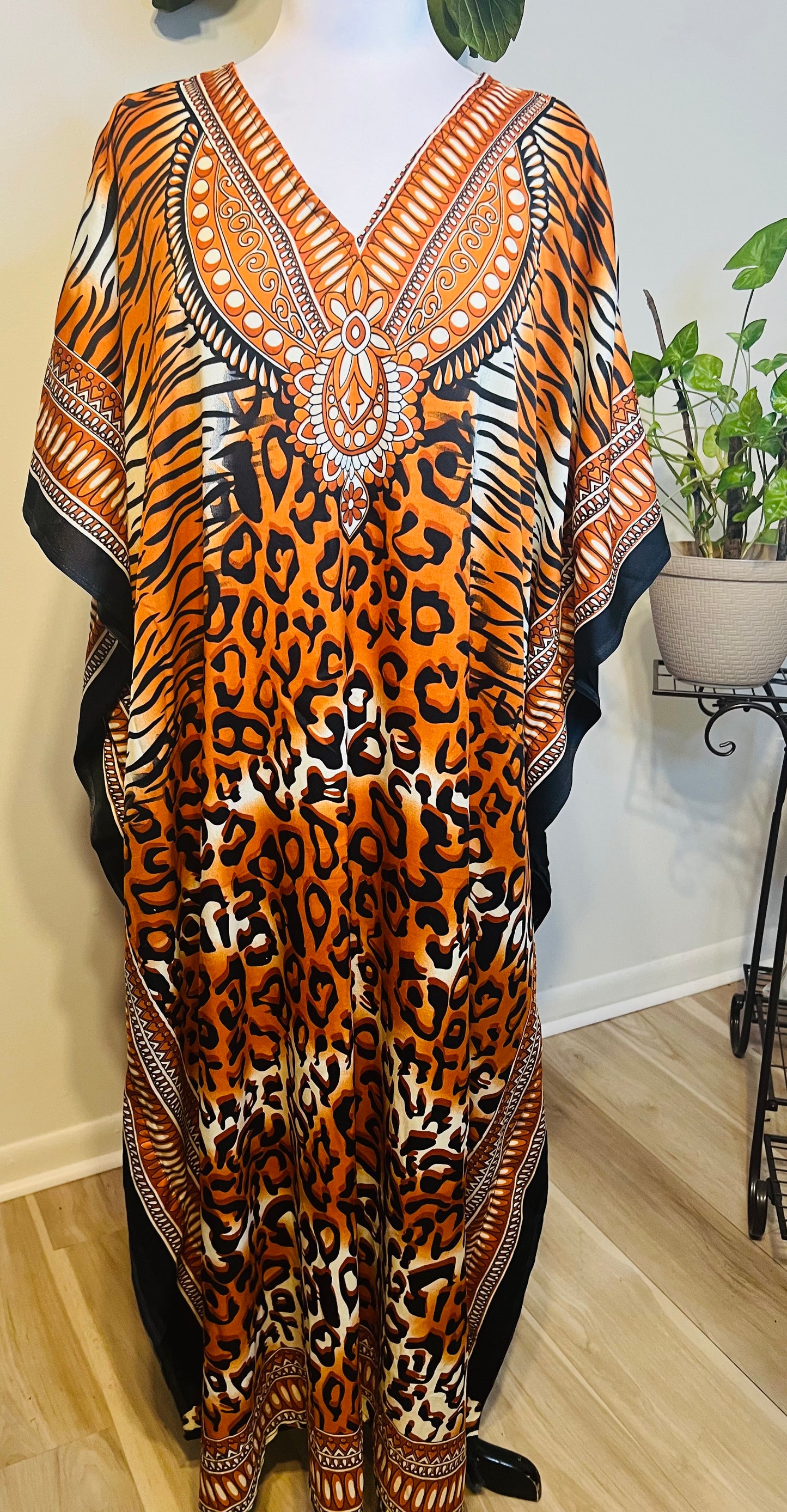 Animal print Kaftan