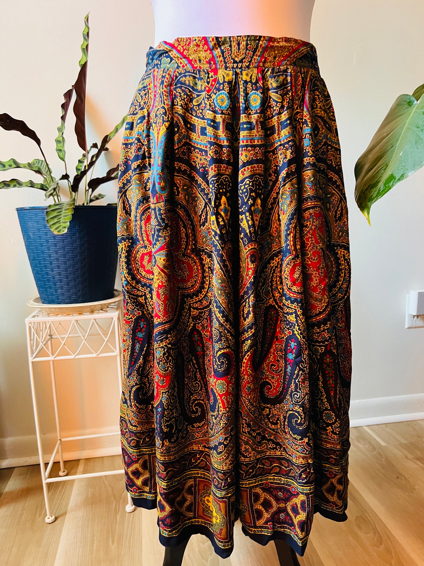 Vintage Paisley skirt